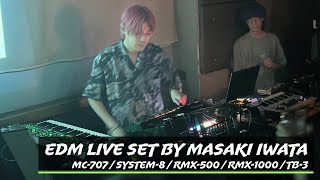 EDM Live Set by Masaki Iwata  マシンライブ [upl. by Gauthier203]