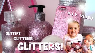 DIY Glitter Al Je Accessoires winactiegesloten ♥DeZoeteZusjes♥ [upl. by Ryle]