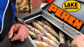 Lake Michigan PerchFishing in February [upl. by Smitt]