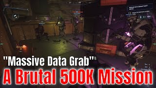 A Brutal 500K Massive Data Grab Mission  Star Citizen Gameplay 4K [upl. by Irroc]