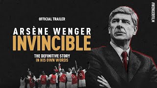 Arsène Wenger Invincible  Official Theatrical Trailer [upl. by Tnecniv268]