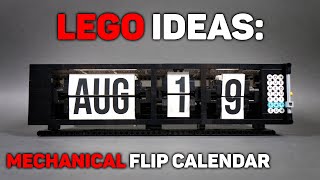 LEGO Ideas Mechanical Flip Calendar 10K VOTES REACHED [upl. by Turner192]