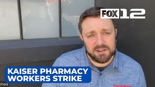 Kaiser pharmacy workers to walk off job cite ‘unfair labor practices’ by hospital [upl. by Niltak580]