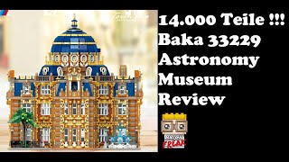 14000 pcs Monster Modular  Baka 33229  Astronomy Museum  Review [upl. by Melton]