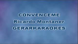 ConvÃ©nceme Pop  Ricardo Montaner  Karaoke [upl. by Mizuki]