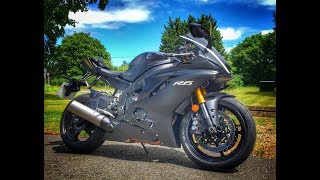 2017 Yamaha R6 Review [upl. by Llerad]