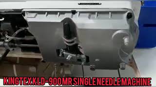 Kingtex KLD900 MR Single Needle Machine [upl. by Nefen]