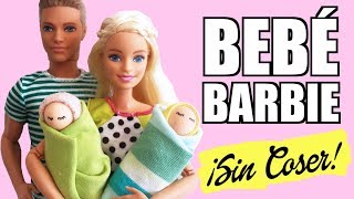 👶🏼DIY👶🏼 Cómo hacer bebés con porcelana fría casera ¡Barbie y Ken son padres de gemelos [upl. by Kane]