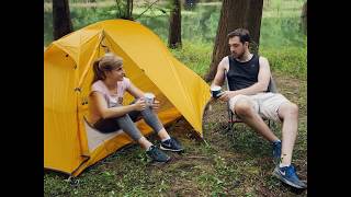 Naturehike Carpa Ideal Para Cicloturismo [upl. by Parfitt]