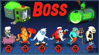 Zombie Catchers All Bosses Swamp Beach Snow China Town Lagoon Boss Hunt for android and iOS [upl. by Hafeetal148]