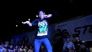 まりなHampL Students vs にっしゃん DANCELIVE 2014 KIDS KANSAI vol1 【SEMIFINAL】 [upl. by Eidaj212]