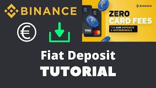 How to Deposit Money on Binance with Credit Card VisaMaster Card ✅ Quick Tutorial [upl. by Gnouc]