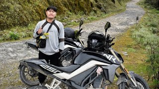 Kalinchok in CF Moto 250Nk  Bijok Highway  Part 1 [upl. by Su]