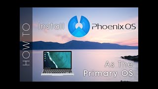 Install Phoenix os  android os  install easily [upl. by Werby]