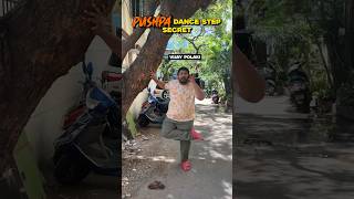 PUSHPA Dance Step Secret 😂😂 vikkals shorts [upl. by Aciret799]