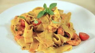 Seafood Pappardelle [upl. by Harrat]