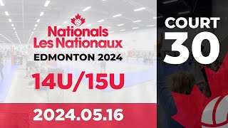 2024 Volleyball Canada Nationals 🏐 Edmonton 15U Girls  Day 1  AM Wave  Court 30 20240516 [upl. by Orlando]