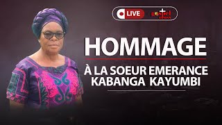 LIVE HOMMAGE A LA SOEUR EMERANCE KAYUMBI [upl. by Elinore481]