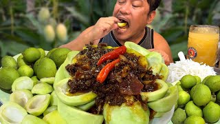 4KG MANGGA BAGOONG ALAMANG MARAMING SIBUYAS BAWANG AT SILI SWEET amp SPICY Filipino Food Mukbang [upl. by Yetty533]