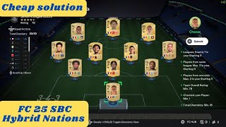 FC 25 FIFA 25  Hybrid Nations SBC  All SBC  cheap solution [upl. by Del]