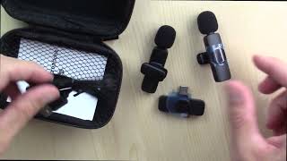 HMKCH Wireless Lavalier Microphone for Android [upl. by Kellina]