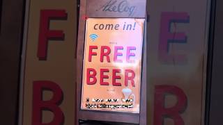 Marketing strategy 🤯 Free beer shop🍺 facts marketing [upl. by Lulita658]