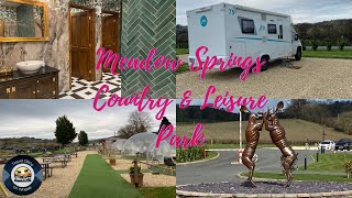 Motorhome trip to Meadow Springs Country amp Leisure Park Wales Motorhome UK Arthurs Restaurant [upl. by Nirred7]