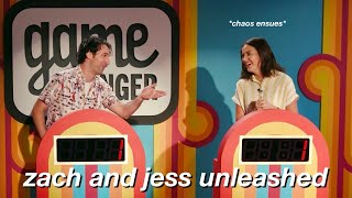 zach reino and jessica mckenna being chaotic comedy partners for 8 minutes [upl. by Doownelg]