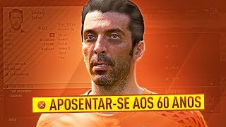 Qual a idade máxima para se APOSENTAR no MODO CARREIRA JOGADOR FIFA 17 Mitos ‹ SHERBY › [upl. by Htebizile]