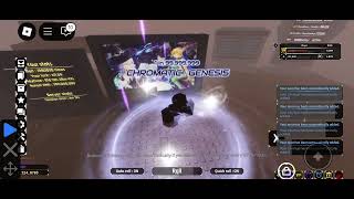 I ROLLED CHROMATIC GENESIS RAW reaction roblox solsrng cooking [upl. by Rolan]