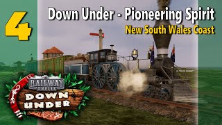 Railway Empire Down Under DLC  Scenario Lets Play 4 New South Wales Coast [upl. by Nosneh]