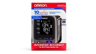 Omron 10 Series Wireless Upper Arm Blood Pressure Monitor  Bluetooth  No Comment [upl. by Lonee]