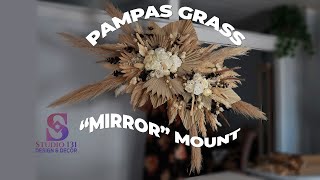 HOW TO DIY Extra Large Pampas amp Dried Floral Arrangments for Weddings Events Parties Home Decor [upl. by Merce]