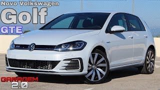 Novo Volkswagen Golf GTE No Brasil  Garagem 20 [upl. by Yauqram]