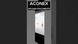 Aconex how to upload documents I learn with Sabir [upl. by Attennaej991]