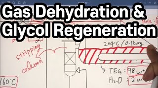 Gas Dehydration and Glycol Regeneration Unit [upl. by Nilorac]