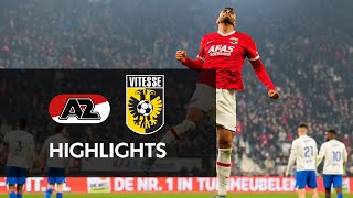 🔥 Pavlidis héérlijk op dreef  Highlights AZ  Vitesse [upl. by Corty]