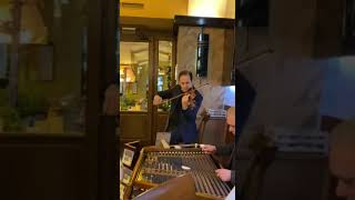 Robert Kuti Gypsy Primash in Hungary testing the G string of a Nagyvary violin [upl. by Louanne]