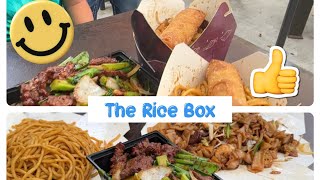 The Rice Box  Nam Thịnh ăn hủ tiếu xào và uống Starbucks [upl. by Haididej]