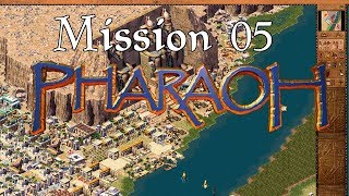 Lets Play Pharaoh Cleopatra Hard  Mission 05  Qadesh  1080p Widescreen [upl. by Marzi576]