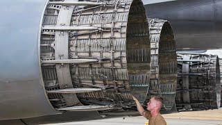 Insane Power US Massive Bomber Engines Produce During Afterburner Takeoff [upl. by Hakaber13]