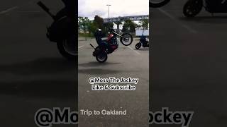 Harley Wheelie parking lot viral motorcycle bike bikelife biker harleydavidson roadglide ok [upl. by Auqenehs987]