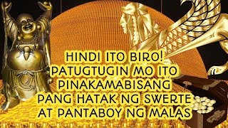 Hindi Ito Biro Pinaka Mabisang Pang akit ng Swerte at Pantaboy ng Malas Patugtugin Ito Araw Araw [upl. by Anirtruc]