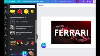 Rimuovere il Testo da unimmagine con CANVA [upl. by Knox759]