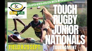 TOUCH RUGBY JUNIOR NATIONALS  Field A [upl. by Roze]