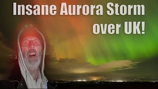 Insane Aurora Storm over UK [upl. by Accever]