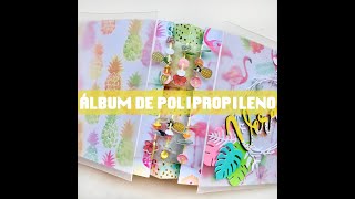 Álbum de polipropileno y lomo de plástico mágico [upl. by Calore]