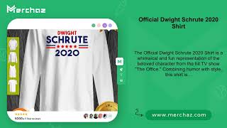 Official Dwight Schrute 2020 Shirt [upl. by Valerle]