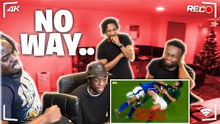 AMERICANS REACT TO TOP 50 BIGGEST AND MOST BRUTAL HITS IN RUGBY [upl. by Hanonew487]