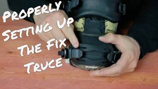 How To Set Up The Fix Truce Snowboard Bindings [upl. by Rentschler]